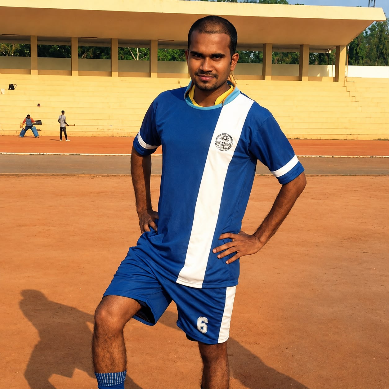 Masood - Played for Pondicherry University Team, U-21 Thrissur District Team, Inter Zone Champions, BPED and MPED holder.
