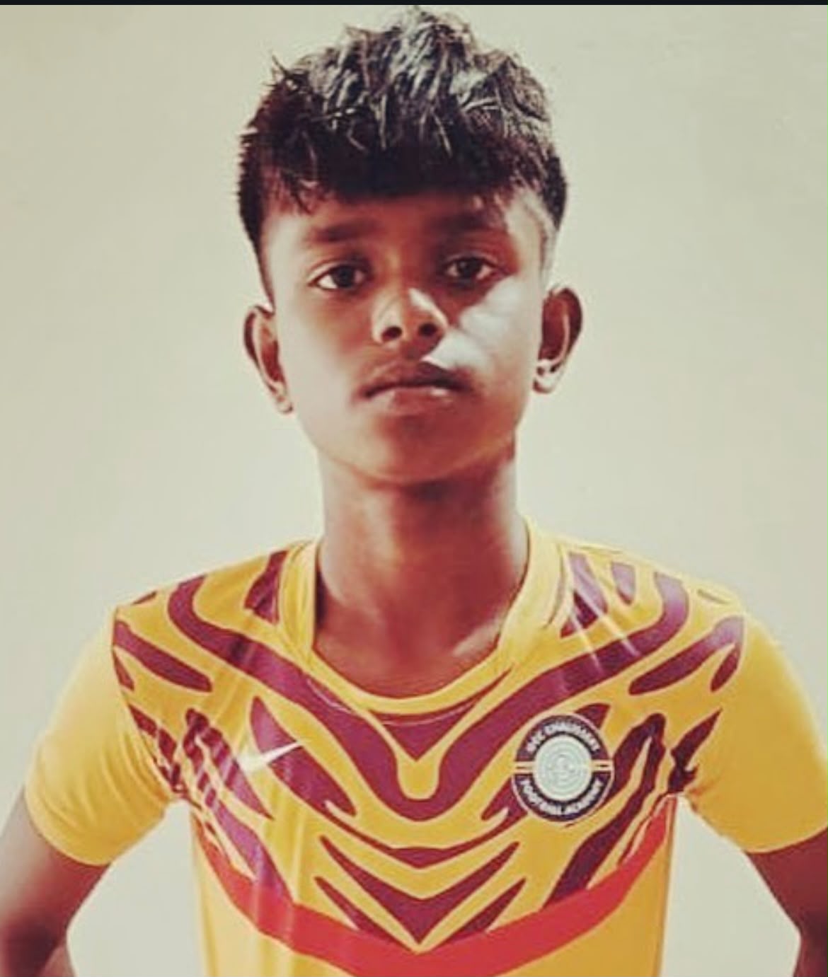 Prinil - Played for the U-14 Palakkad District Team.
