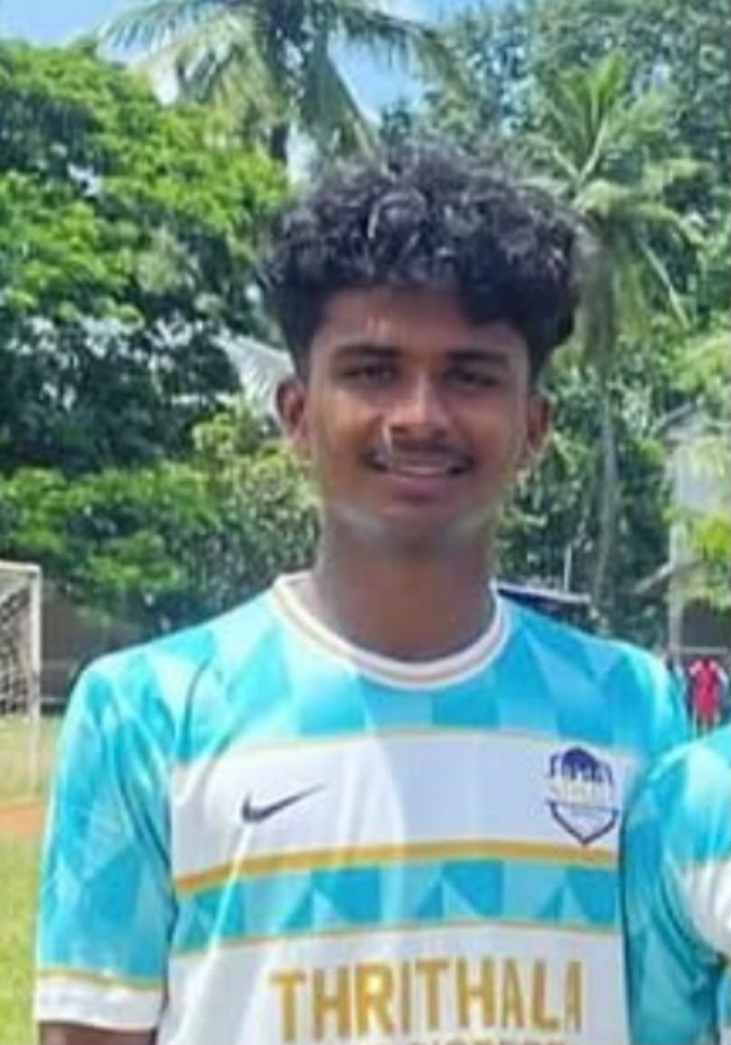 Mohammed Sinan - Played for the U-19 Palakkad District Team.